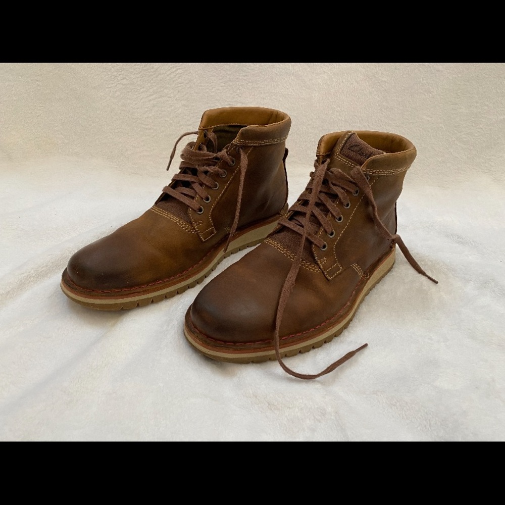 Brown Clark Boots